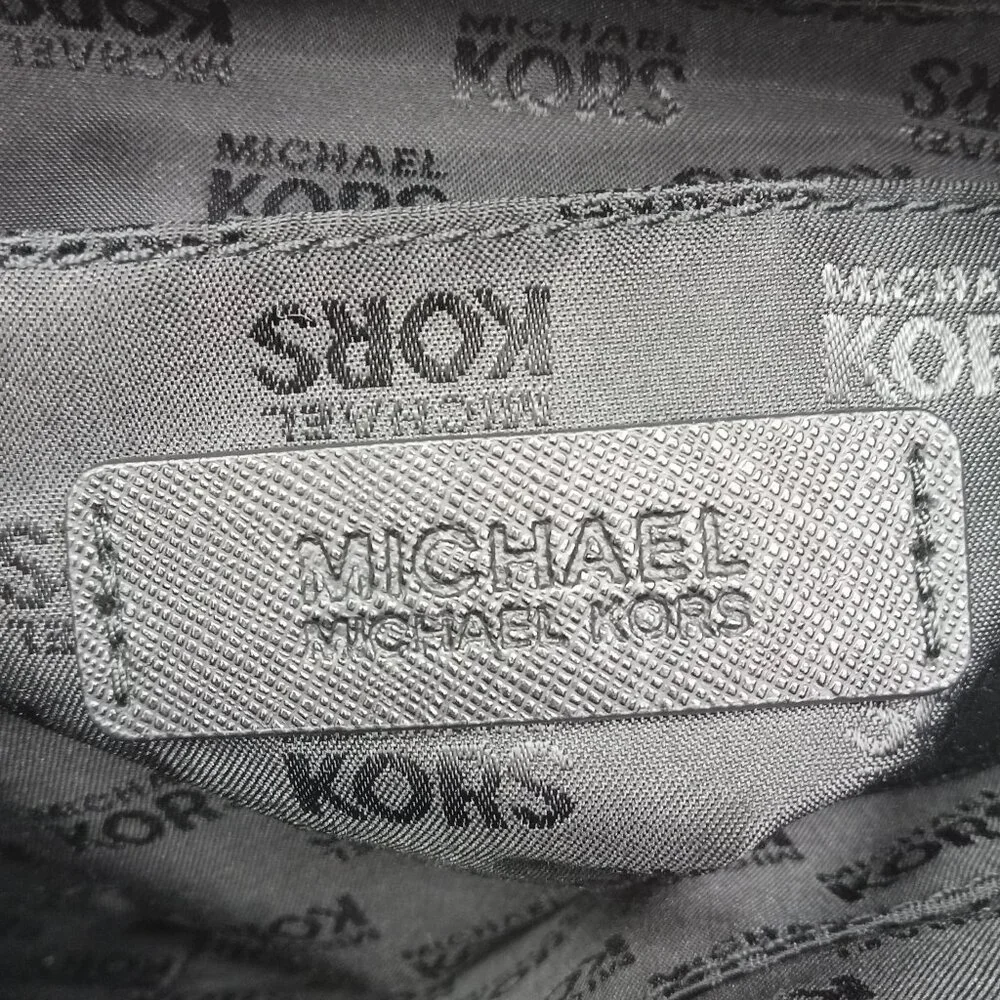 Michael Kors Cindy Medium Dome Satchel Black NO SHOULDER STRAP - Picture 10 of 10